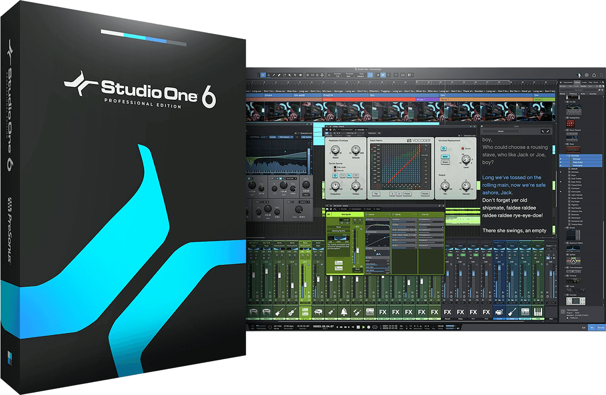 PreSonus Studio One 6 Professional 6.2.0 free download