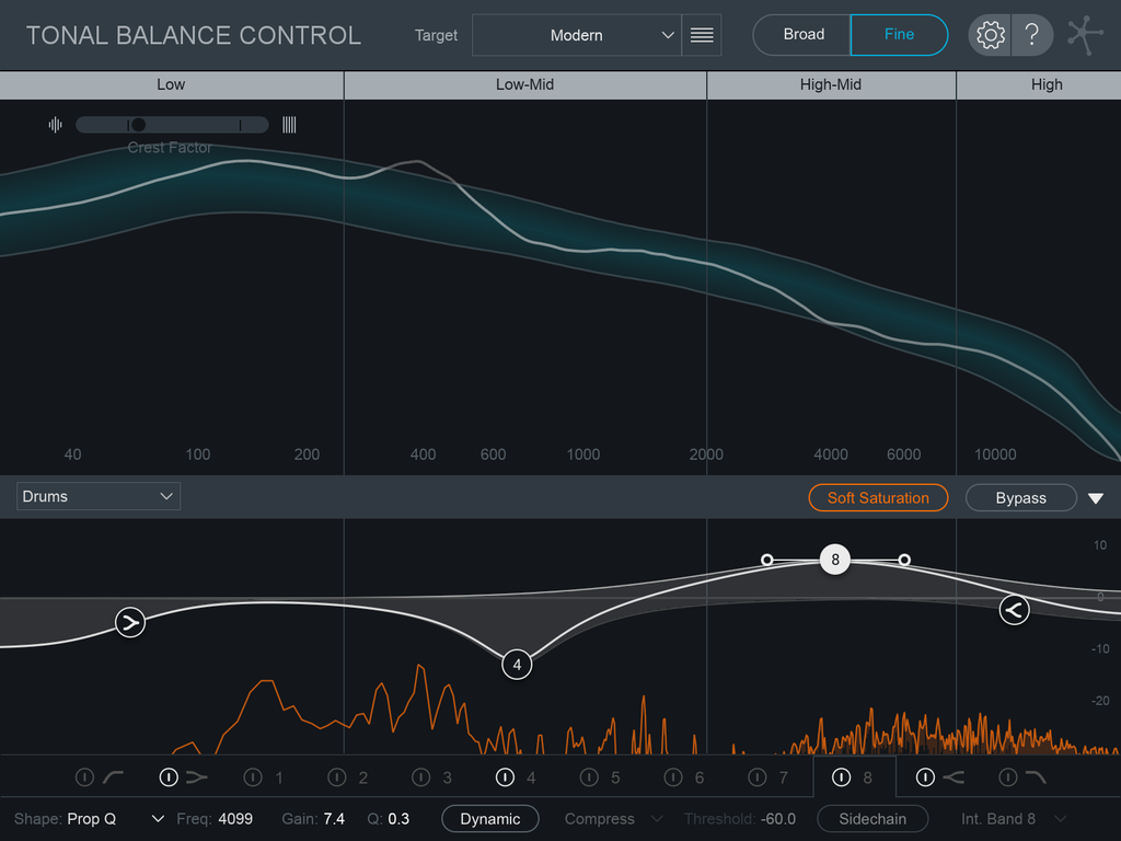 izotope tonal balance control crashing logic