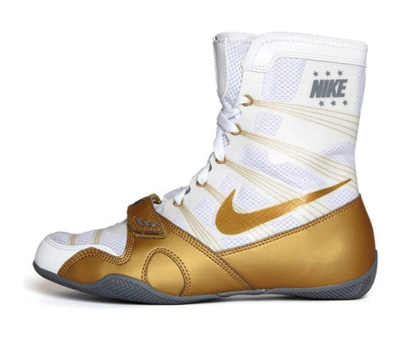 Nike Hyperko Zapatillas de boxeo edición especial Blanco / Oro – Capital MMA