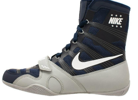 Nike Hyperko Zapatillas de boxeo especial Azul marino / gris – Capital MMA