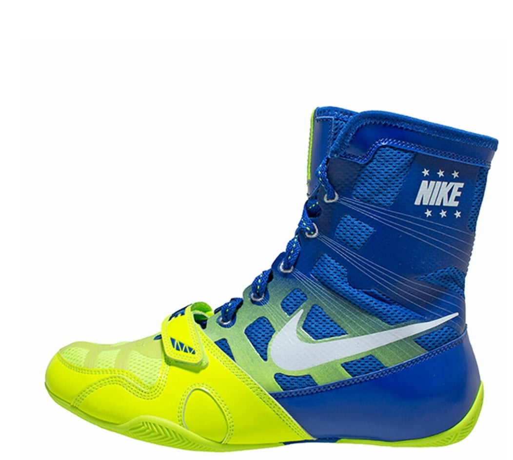 Vago exégesis silueta Nike Hyperko Zapatillas de boxeo Azul / Fosforescente – Capital MMA