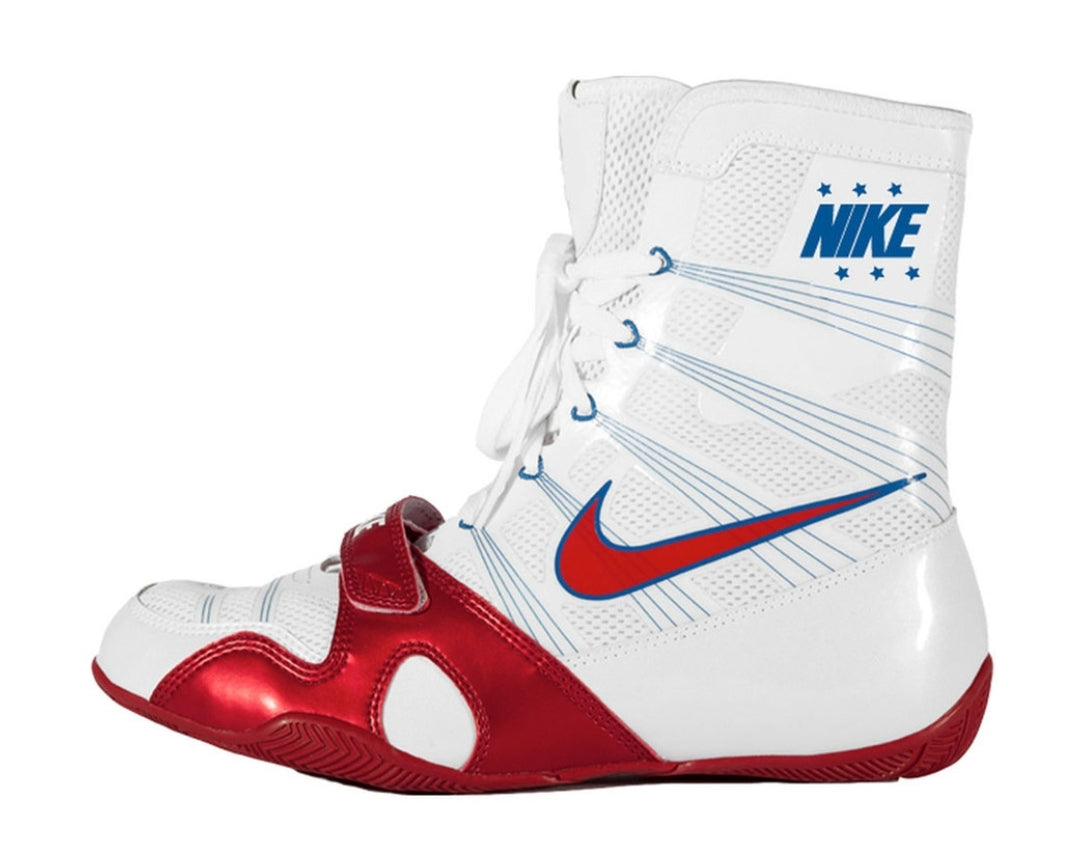 Canal levantar Imperialismo Nike Hyperko Zapatillas de boxeo blanco/ Rojo – Capital MMA