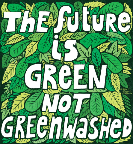 Greenwashing poster - free download