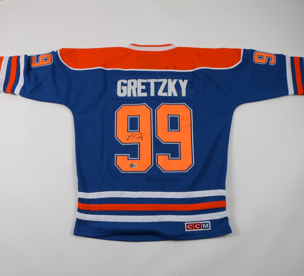 Authentic Signed Wayne Gretzky Jersey with COA.