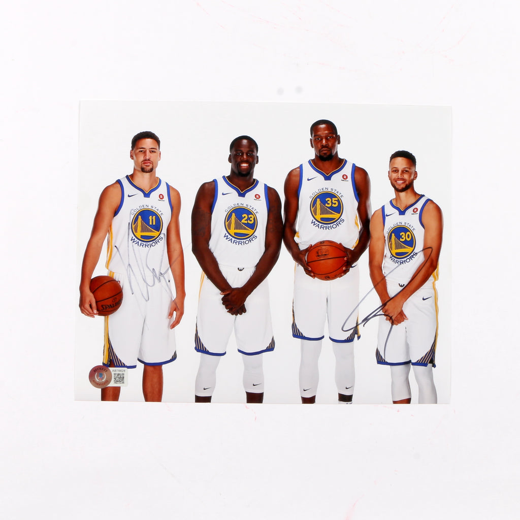 Stephen Curry and Klay Thompson Signed 8x10 Photo Golden State