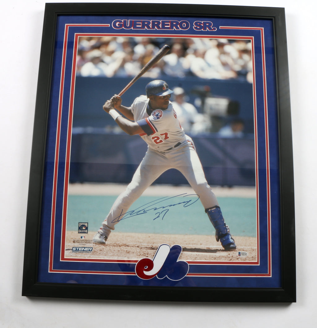 Vladimir Guerrero Jr. Autographed 16x20 - Batting