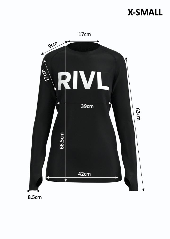 Rivl - Long Sleeve Shirt Black (Women's)