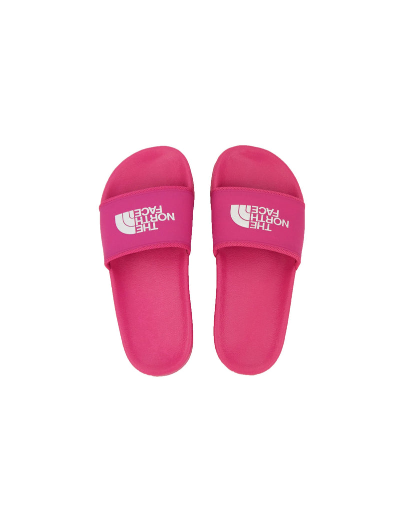 north face sliders pink