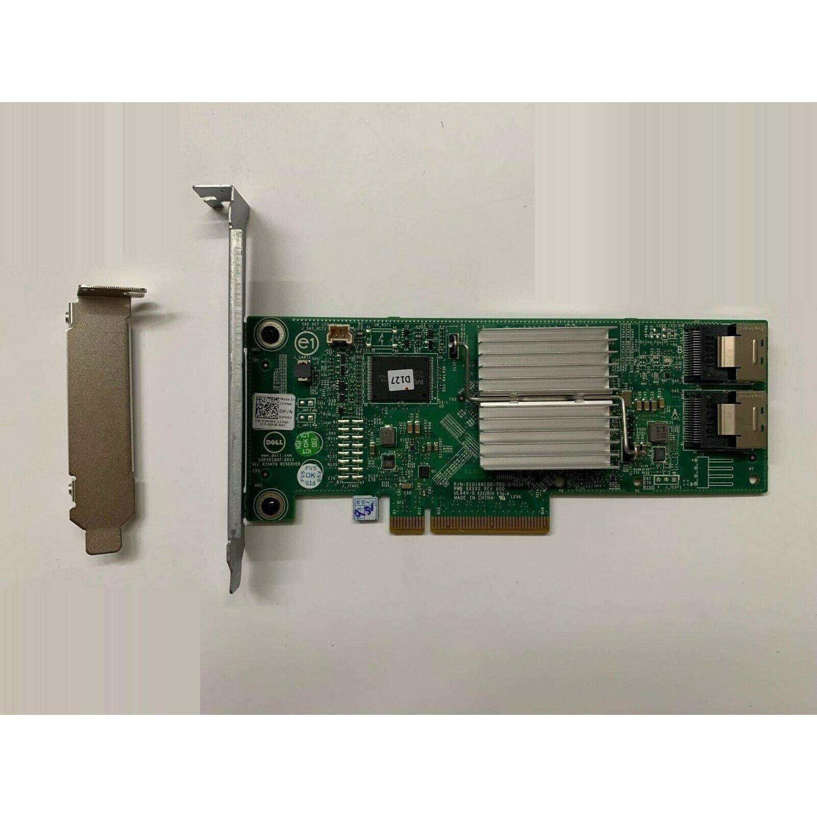 Controladora Dell Perc H310 SATA / SAS HBA Controller RAID 6Gbps PCIe x8 LSI 9240-8i M1015 713543899726