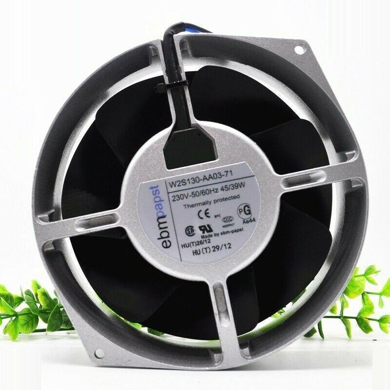 Ebm Papst W2S130-AA03-71 AC 230V 39~45W 172x150x55mm Server Round Cooling Fan Cooler