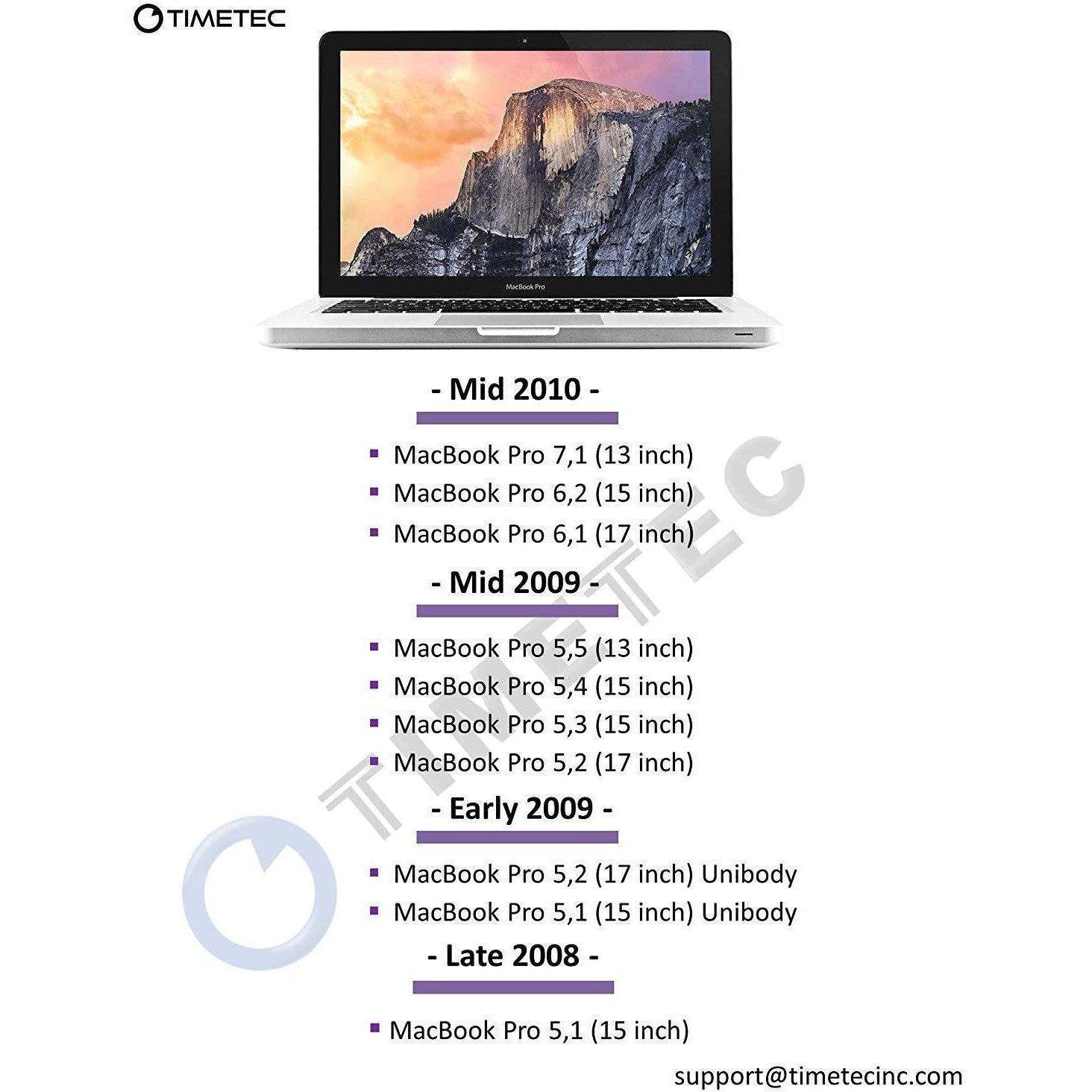 17 macbook pro early 2009 upgrades