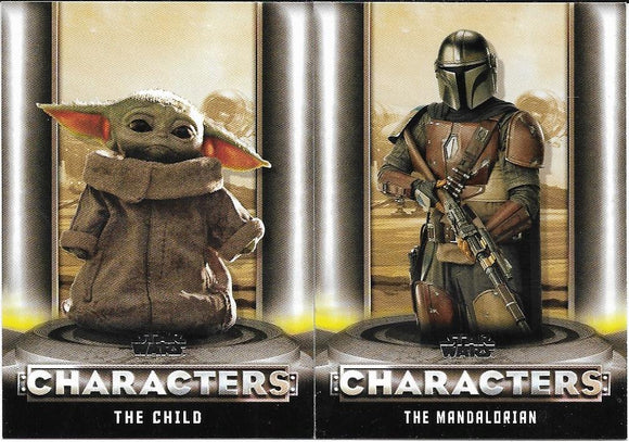 2020 Star Wars Mandalorian Season 1 Characters Choose your numbers