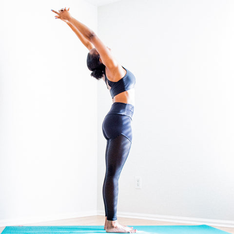 can yoga help crepey skin mountain pose
