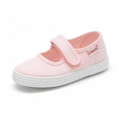 light pink canvas shoes