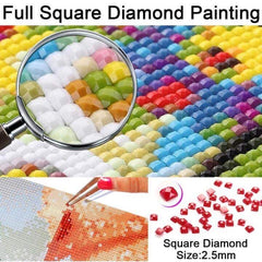 Square drill diamond painting kits