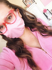 Pink mask