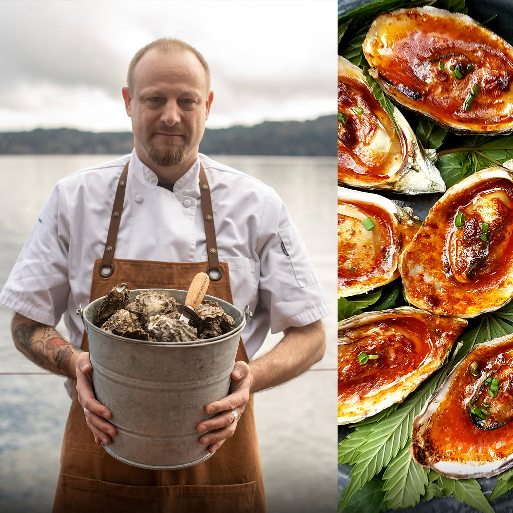 Heads Lifestyle -The Cannabis Chef and the Sea: Smoky “baked” oysters on the half shell