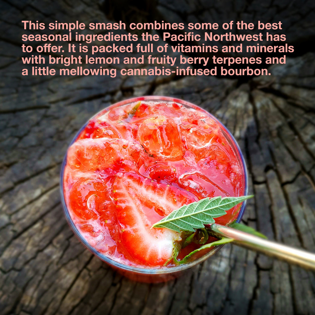Heads Lifestyle: Strawberry Sativa Bourbon Smash
