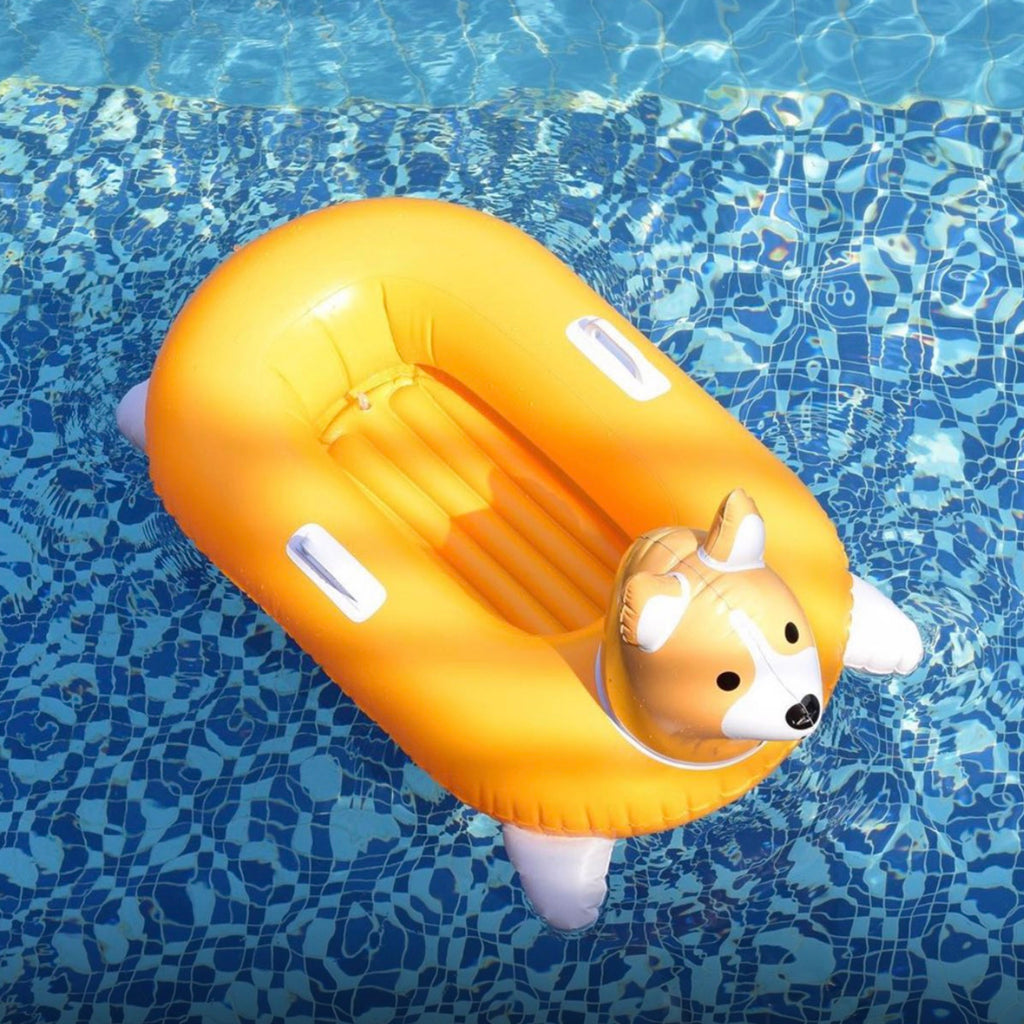 Heads Lifestyle 2023 Gift Guide: Inflatable Corgi Pool Float