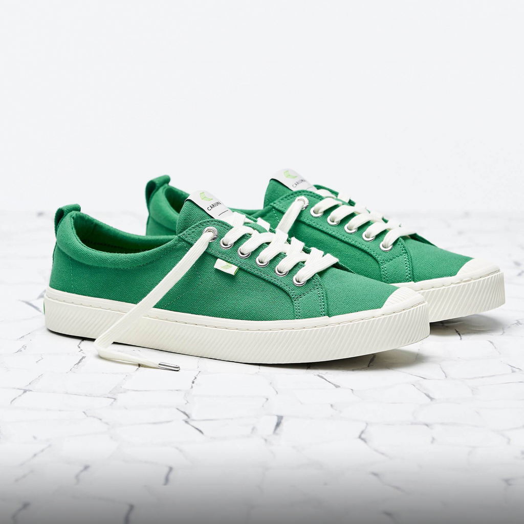 Heads Lifestyle 2020 Gift Guide: OCA Low Green canvas sneakers