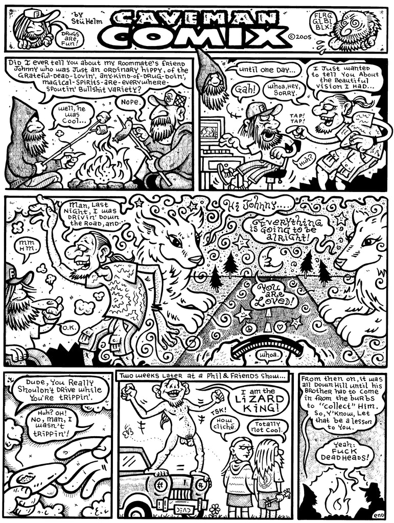 Heads Lifestyle: caveman Comix No. 13