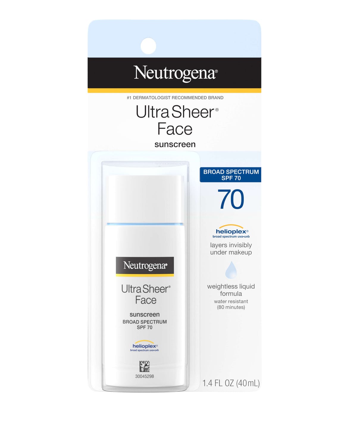 neutrogena ultra sheer sunscreen