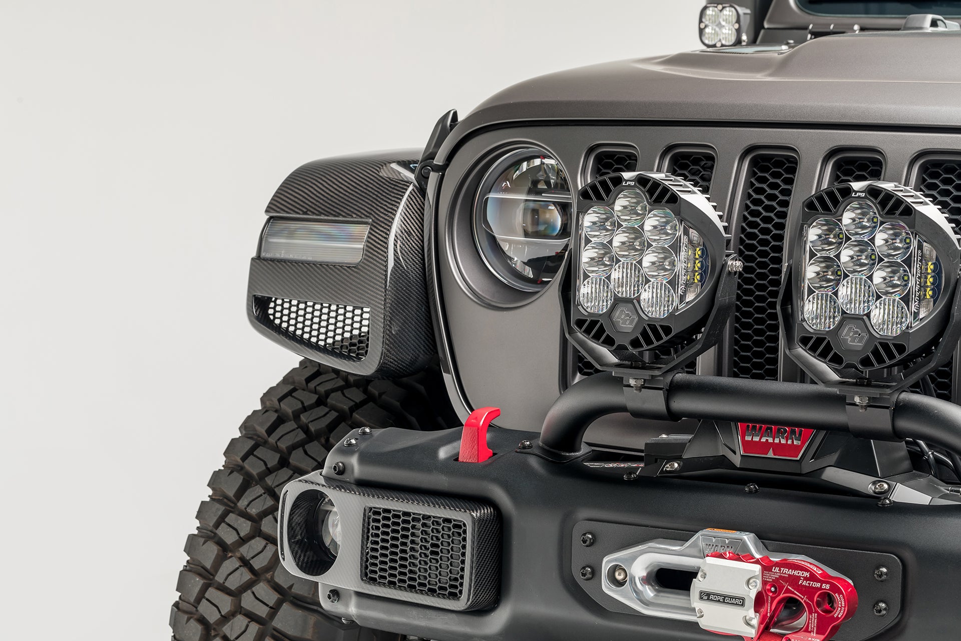 Jeep JL-JX Edition Aero Carbon Fiber Front Fenders - Vorsteiner Offroad