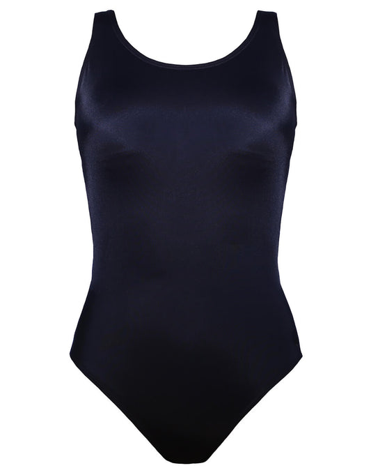 Sport Racer Tankini Top - Navy and Pink