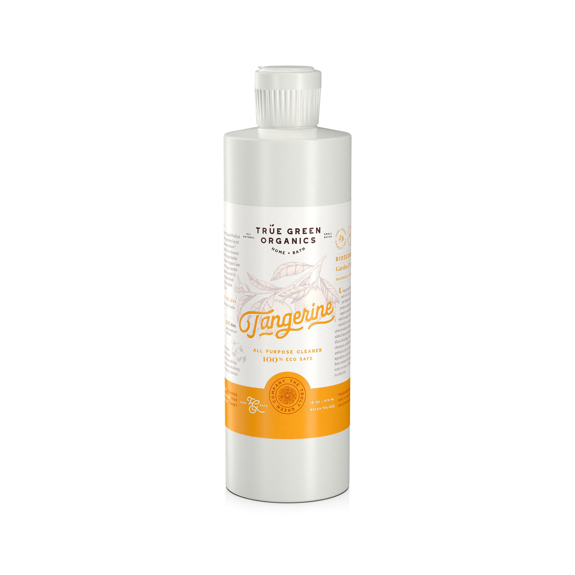 Tangerine Clean 100% Organic All Purpose Cleaner