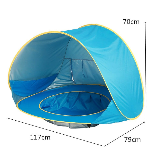Baby Beach Play Tent | Outdoor Awning - Mishycobabies