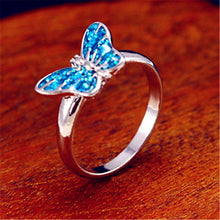 Load image into Gallery viewer, The Opal Butterfly Ring