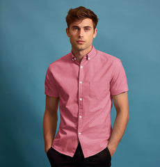 Short sleeve Oxford Button-Down