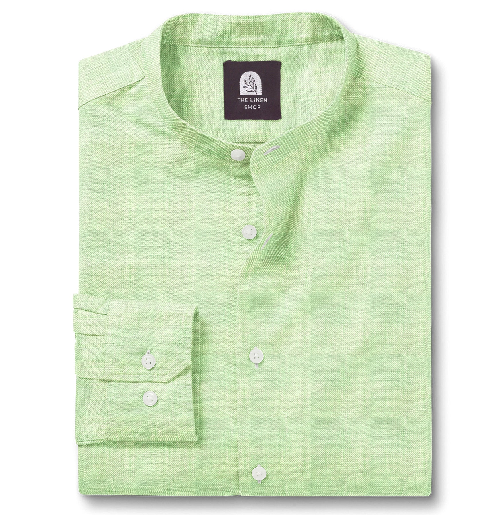 Men Shirt Cotton Linen Fabric, Light Green at Rs 170/meter in Namakkal