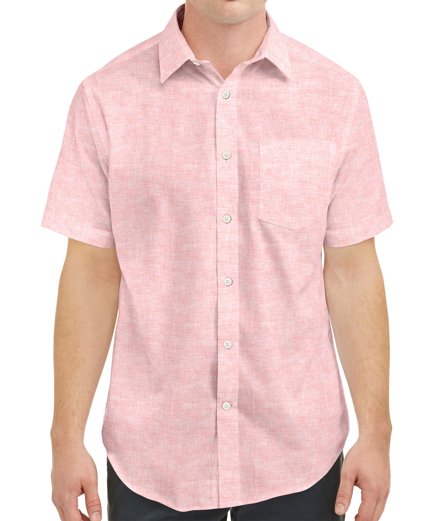 Men's 100% European Linen Short Sleeve Shirt  Short sleeve linen shirt,  European linens, Linen short