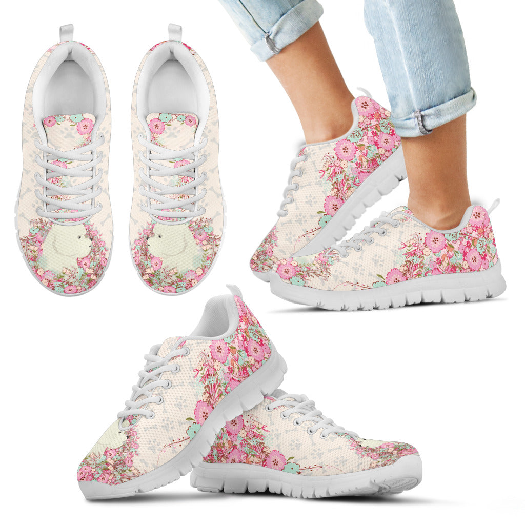 floral sneakers