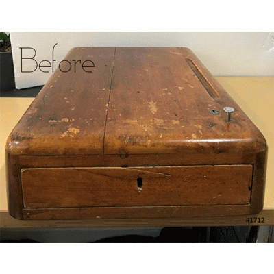 Antique Wooden Cash Register Drawer | eXibit collection