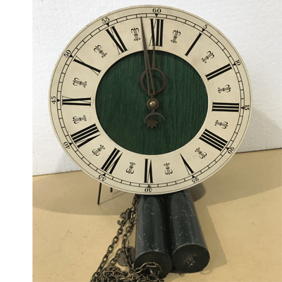 Vintage F.H.S Orfac German Wall Clock | eXibit collection