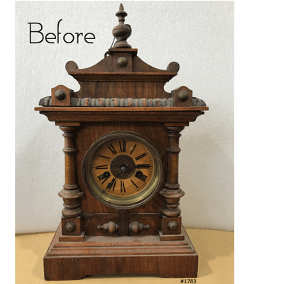 Original Antique HAC German Mantel Clock | eXibit collection
