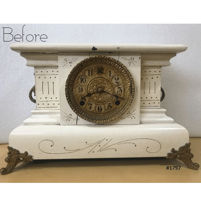 Antique Gilbert mantel Clock | eXibit collection