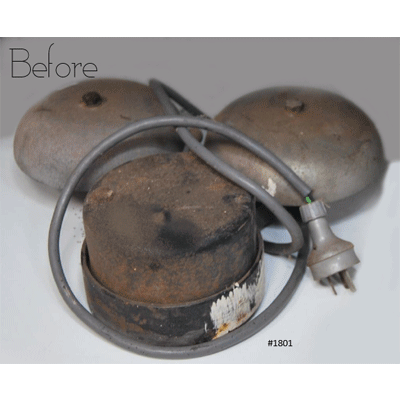 Vintage Cast Iron Double Alarm Bell | eXibit collection
