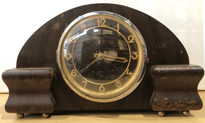Vintage FMS WESTMINSTER Chime Mantel Clock | eXibit collection