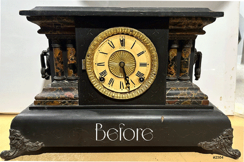 Antique Welch Chime Mantel Clock | exibit collection