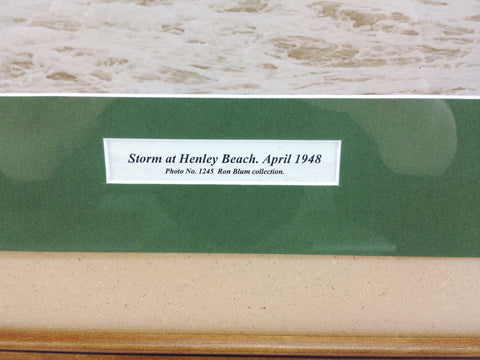 Historical 1948 ADELAIDE HENLEY BEACH Storm Picture Frame | eXibit collection