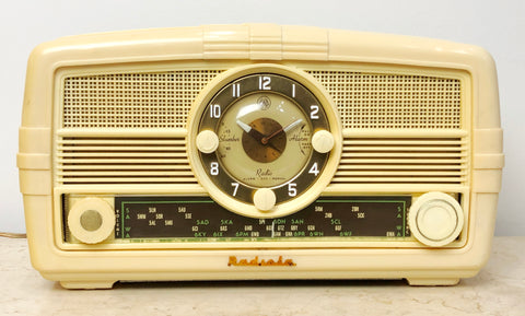 Vintage AWA Electric Clock Radio | eXibit collection