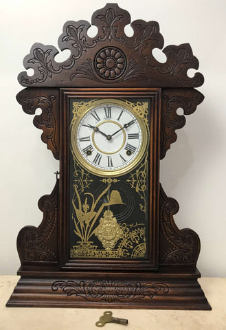 Antique Sessions Cottage Mantel Chime Clock | eXibit collection