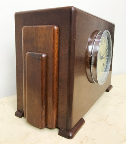 Vintage Art Deco New Haven Mantel Clock | eXibit collection