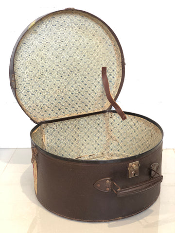 Vintage Hat Box Travel Case | eXibit collection