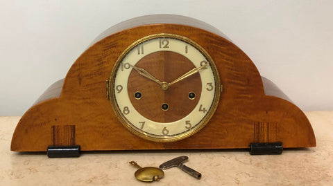 Vintage Urgos Westminster Melody Chime Mantel Clock | eXibit collection