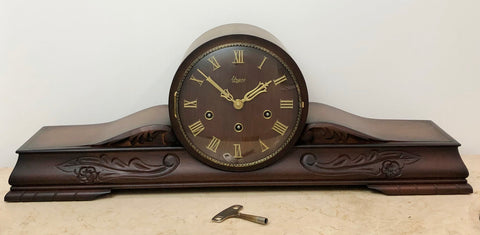 Vintage Urgos Westminster Chime Mantel Clock | exibit collection