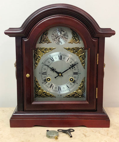 Vintage Tempus Fugit 31 Day Mantel Clock | Adelaide Clocks